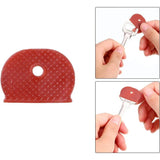 24/32Pcs Plastic Key Caps Topper DIY Keyring Rubber Head Caps Keys ID Markers