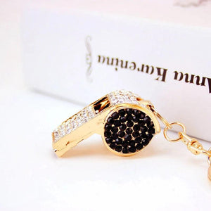 Korean-Style Whistle Key Ring Bag Ornament