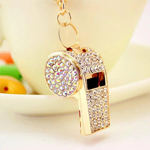 Korean-Style Whistle Key Ring Bag Ornament