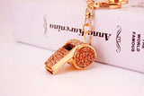 Korean-Style Whistle Key Ring Bag Ornament