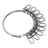 Large Spring Opening Circle Key Ring Landlord Key Chain