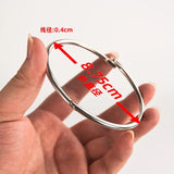 Large Spring Opening Circle Key Ring Landlord Key Chain