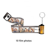 Personalized Keychain with 10 Photos - Custom Gift for Her