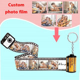 Personalized Keychain with 10 Photos - Custom Gift for Her