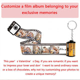 Personalized Keychain with 10 Photos - Custom Gift for Her