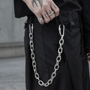 Long Trousers Hipster Key Chains Punk Street Big Ring Key Chain