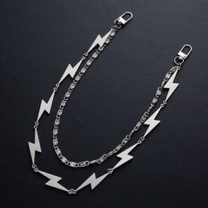 Vintage Metal Keychain Lightning Key Chain