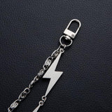 Vintage Metal Keychain Lightning Key Chain