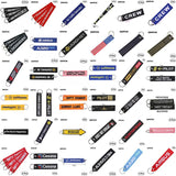 3 PCS Chain Keychain Launch Key Chain for Motorcycles and Cars