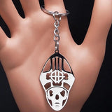Pope Stainless Steel Keychain Ghost BC Nameless Ghoul Rock Band Symbol N3004