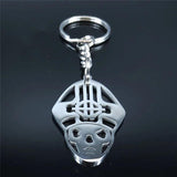 Pope Stainless Steel Keychain Ghost BC Nameless Ghoul Rock Band Symbol N3004