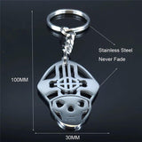 Pope Stainless Steel Keychain Ghost BC Nameless Ghoul Rock Band Symbol N3004