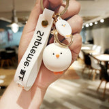 Cute Animal Keychains for Women, Kids, Bag, Car - Female Jewelry
