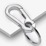 8Pcs Gourd Buckle Keychains Climbing Hook Stainless Steel Carabiner Keychain