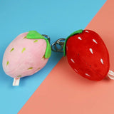 Strawberry Doll Plush Key Chain Toy Bag Ornament