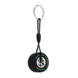 PVC Soft Rubber Tire Keychain Car Decoration Car Accessories
