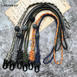 Adjustable Heavy Metal Lanyard Keychain