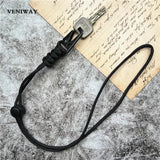 Adjustable Heavy Metal Lanyard Keychain