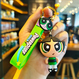 Anime Cartoon Girls Butterfly Keychain Pendant