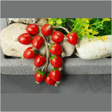 10Pcs Strawberry Red Wooden Beads DIY Party Decor Children's Toys