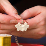 Wooden Bead Star Shaped Beads for Crafts DIY Jewelry Making