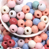 Natural Wood Beads 8 10 14mm 50-200pcs for Jewelry Making