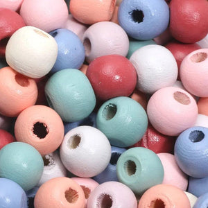 Natural Wood Beads 8 10 14mm 50-200pcs for Jewelry Making