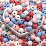 Natural Wood Beads 8 10 14mm 50-200pcs for Jewelry Making
