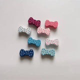 50Pcs Colorful Bow-Knot Wooden Beads - Kids Crafts Decorations
