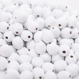 10mm Candy Oval Wooden Beads for Jewelry Making