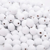 10mm Candy Oval Wooden Beads for Jewelry Making