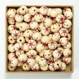 20pcs 16mm Christmas Tree Elk Beads DIY Decoration Jewelry Accessories