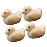 Natural Wooden Beads Duck Spacer Necklace Bracelets Charms DIY Jewelry Making