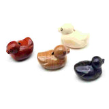 Natural Wooden Beads Duck Spacer Necklace Bracelets Charms DIY Jewelry Making