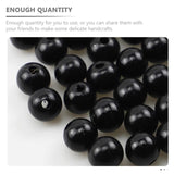100 Pcs Wooden Beading Bracelet Making Supplies Handcraft Beads