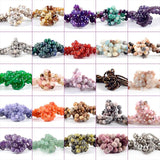 Natural Stone Beads Agates Amethysts Turuoqises Amazonites Round Beads 15''
