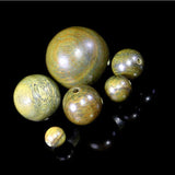 5pc Green Sandalwood Beads 6/8/10/12MM - DIY Jewelry Making Spacer