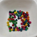 2000 Mixed 3mm Round Wood Beads Wooden