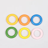 20PCS Wood Circle Ring DIY Jewelry Making Baby Teething Wooden Ring