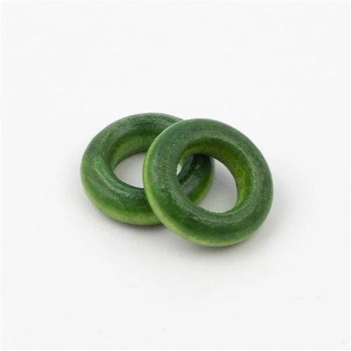 100Pcs Large Hole Wooden Beads DIY Jewelry Making Dreadlocks Decoration
