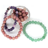 Natural Round Stones 4/6/8/10mm Loose Beads for Jewelry Making DIY Bracelet