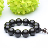 Ebony Wood Beads Tibetan Buddhism Bracelet