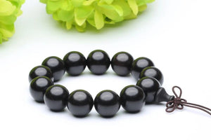 Ebony Wood Beads Tibetan Buddhism Bracelet
