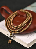 Sandalwood Bracelet Bead Diameter 4mm Lucky Wood Bead Trumpet Style