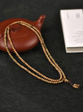 Sandalwood Bracelet Bead Diameter 4mm Lucky Wood Bead Trumpet Style