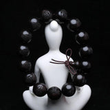 Natural Ebony Shakyamuni Tibetan Buddhism Bracelet