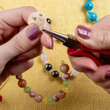 Wooden Beads Charm Bracelets Girls Crafts Making Accessory