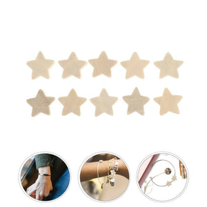 50 Pcs Wooden Beads for Kids Jewelry Making