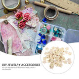 50 Pcs Wooden Beads for Kids Jewelry Making