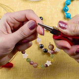 50 Pcs Wooden Beads for Kids Jewelry Making